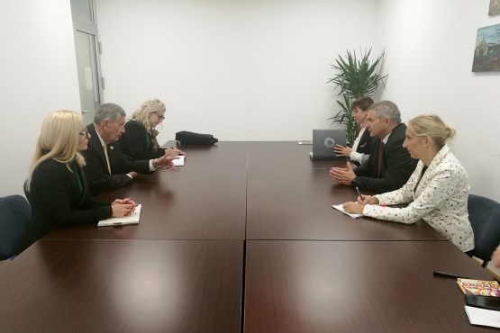 Zamjenik predsjedavajućeg Predstavničkog doma Nebojša Radmanović razgovarao sa predsjednikom Državnog zbora Republike Slovenije